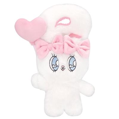 Peluche Giocattolo Palloncino a Forma di Cuore Esther Bunny, 3 Tipi, 25cm (bianca)