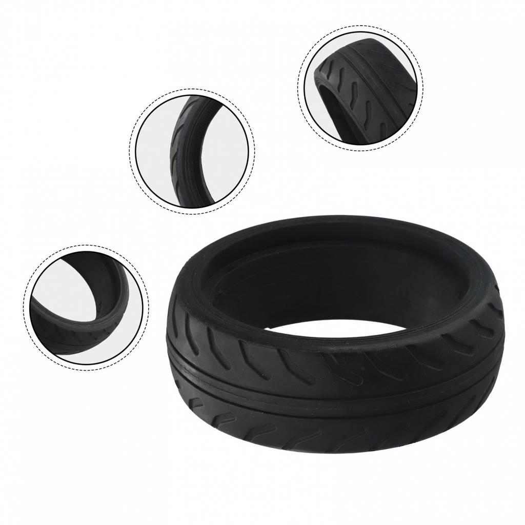 - Electric Scooter Electric Scooter Solid Wheel Tires Black