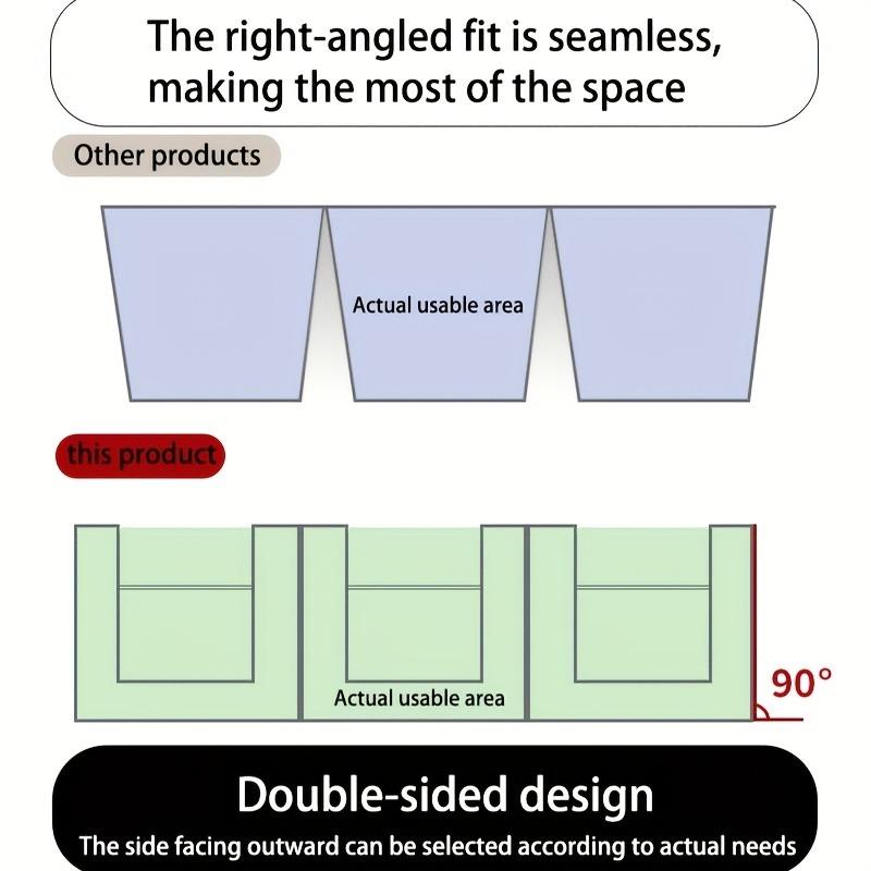 4 Pack White Storage Box with Handle Clear Panel Durable Waterproof Stacking for Organizing Kitchen Cabinets and Drawer Dividers