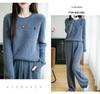 Women's Slim-Fit Wool Cable Knit Sweater - Autumn/Winter Collection