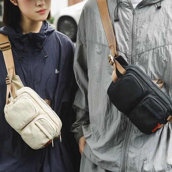 New Breast Bag Men's Sports and Leisure Shoulder Bag Large Capacity Messenger Bag Daily Travel Portable Fanny Pack