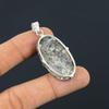 Womens Day Deal Natural Turritella Agate 925 Sterling Silver New Pendant Jewelry