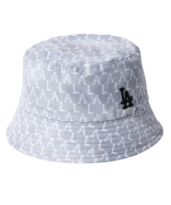 MLB Korea Bucket Hat 32CP31111MONOGRAM REVERSIBLE BUCKET GRAY [Used]