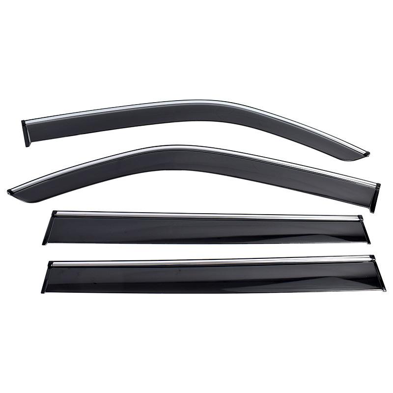 Modification Parts Weather Shield For Toyota Land Cruiser 2003-2022 Window Visor Rain Guard Deflector Windshield Rain Trim