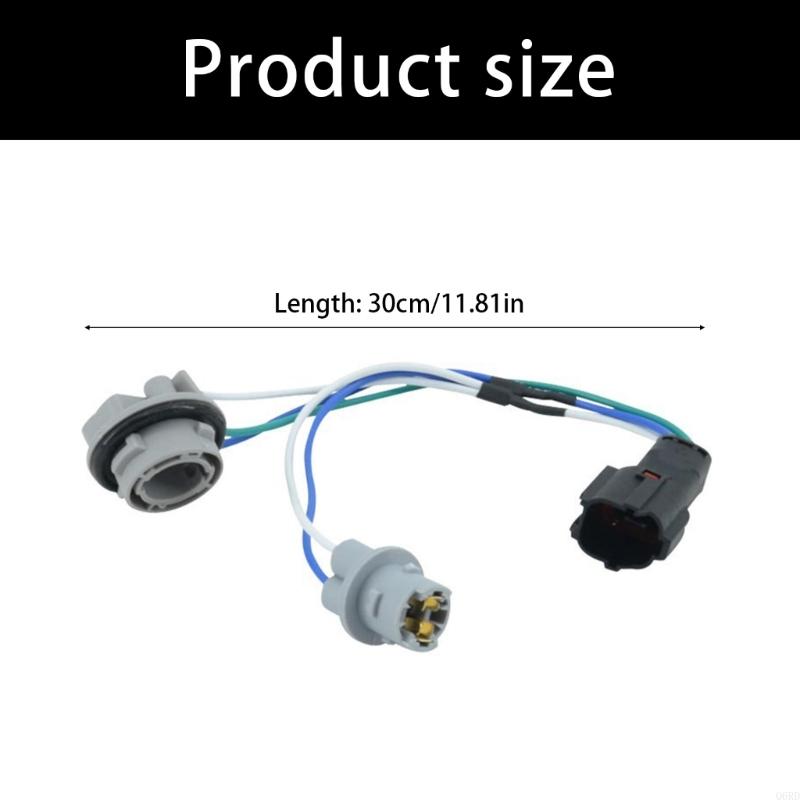 Replacement Taillight Socket Wiring Automotive Accessories Easy Installation Tail Light Lamp Socket Harness 92480-D9020 Q6RD