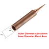 10pc/Set Soldering Tip 900M-T Soldering Tip Copper Useful High quality Practical