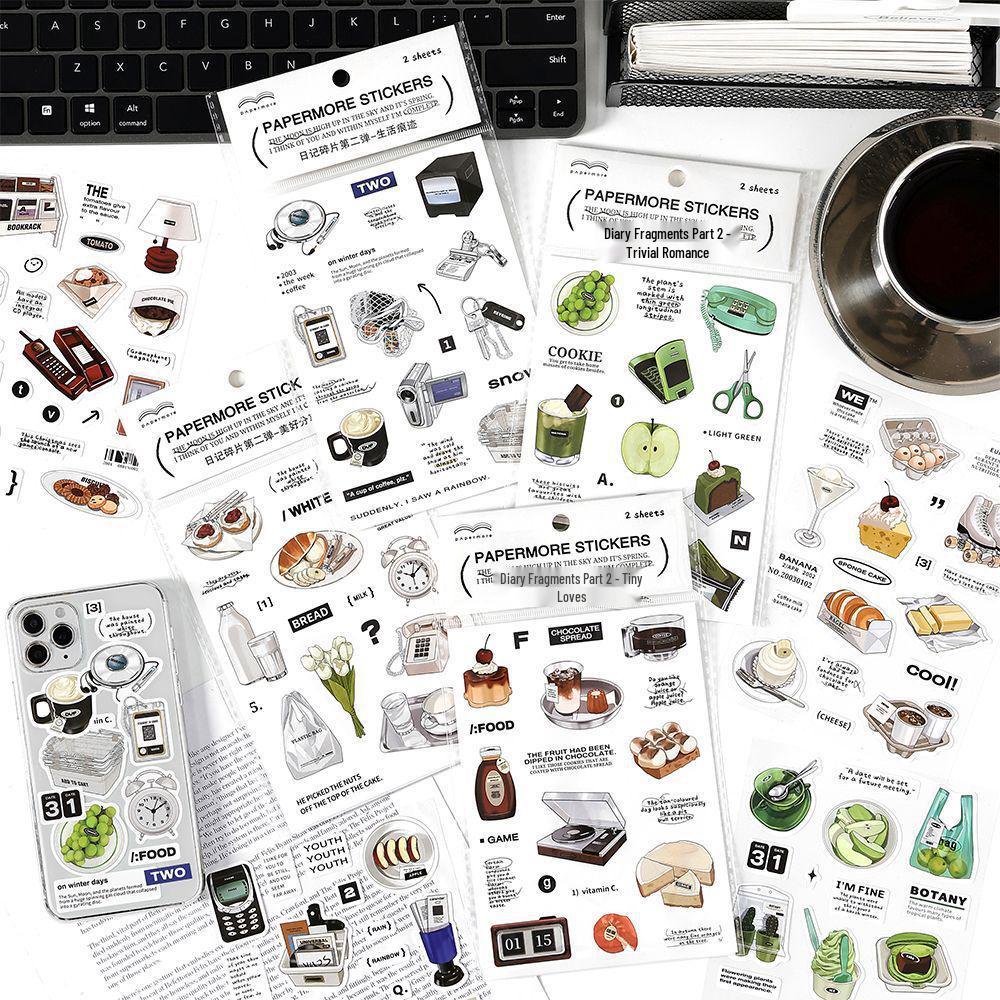 Korean Style Daily Planner Stickers: PaperMore Vol. 2
