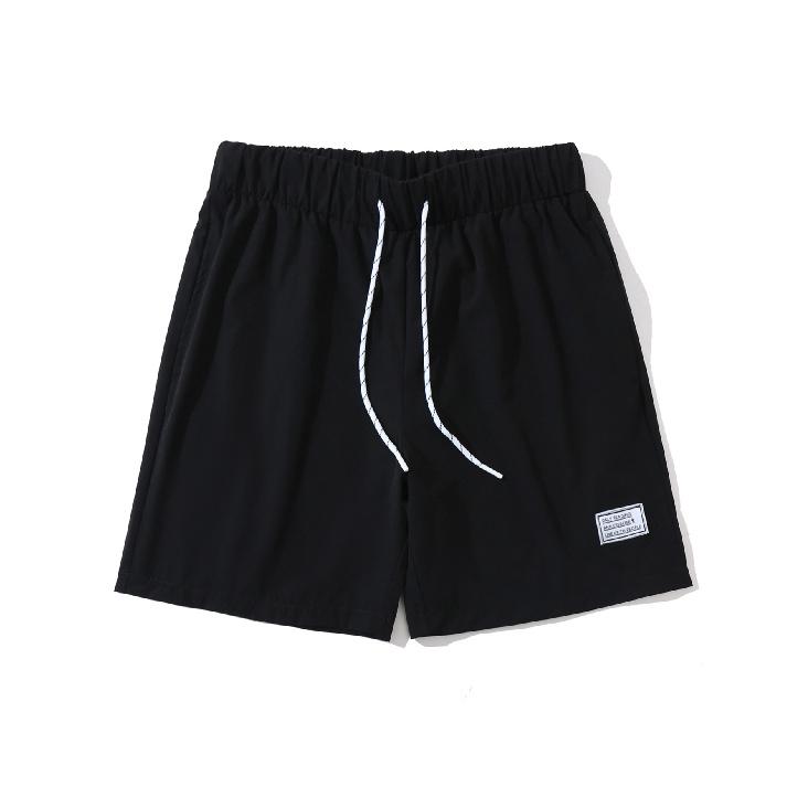 New Solid Color Work Shorts Multi-Pocket Men'S Summer Loose Straight Large Size Simple Casual Sports Shorts Man