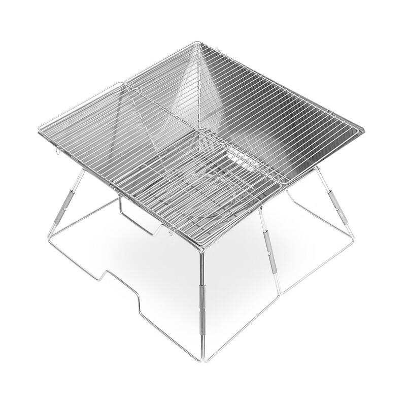 Langxingzhe Outdoor Folding Stainless Steel BBQ Grill lxz-80015