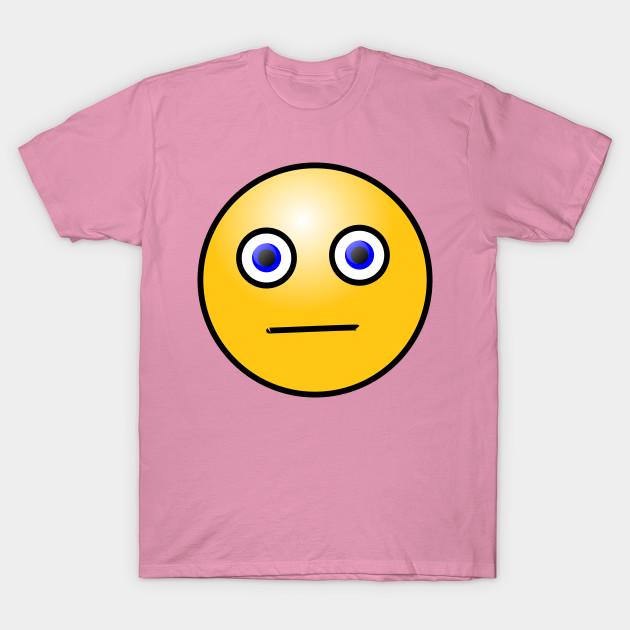 T Shirt Women Emoticons Worried Face Harajuku Print Kawaii Tshirt Summer Short Sleeve Female T-Shirt Top Tee