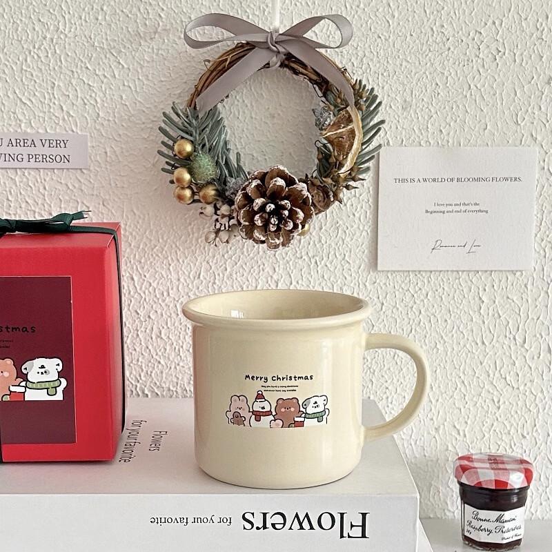 Shangqi Cartoon Bear Ceramic Mug