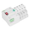 Dual Power Automatic Transfer Switch DIN Rail Mount 4P Generator Changeover Switch AC400V 63A