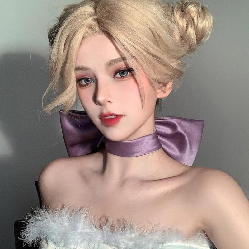 Ribbon Bow Choker Collar Neckband Bow Neckwear Fashion Bowknot Neck Accessorise