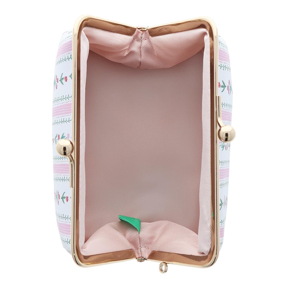 Sunstar Stationery Clasp Sunny Spring B S2330946 Pouch, Purse, Day, Pattern,