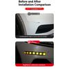 Reflective Decals For Cars 2 Pieces Foldable Exterior Accessories Safety Warning Reflective Stickers For Car SUV Truck
