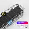 Car Solar Charging-Free Anti-Rear Collision And Explosion-Proof Safety Light Motorcycle Brake Tail Light Modified Flash Light