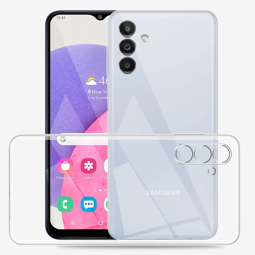 For Samsung Galaxy A14 Case Clear Silicone Soft TPU Cover For Samsung A24 A34 A54 Fundas For Samsung A14 4G 5G Transparent Coque