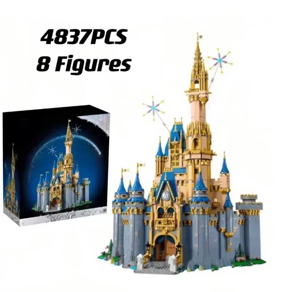 43222 The Princess Castle 100th Anniversary City Street View 16008 95658Model Building Blocks Bricks Kids Toys 71040