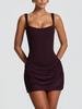 2025 European & American Style Strapless Short Dress - New Trendy Release
