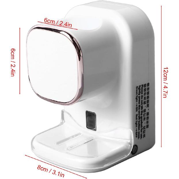 Toothpaste Dispenser, USB Powered Wall Mount Adjustable Automatic Toothpaste Dispenser Electric Toothpaste Dispenser with Responsive Sensor for