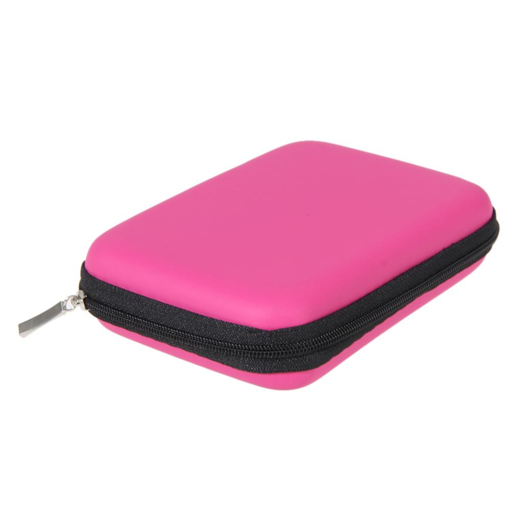 Portable 2.5" External USB HDD Hard Drive Disk Storage Bag Hand Carry Case Cover Pouch Bag for PC Laptop Phone Storage Cases