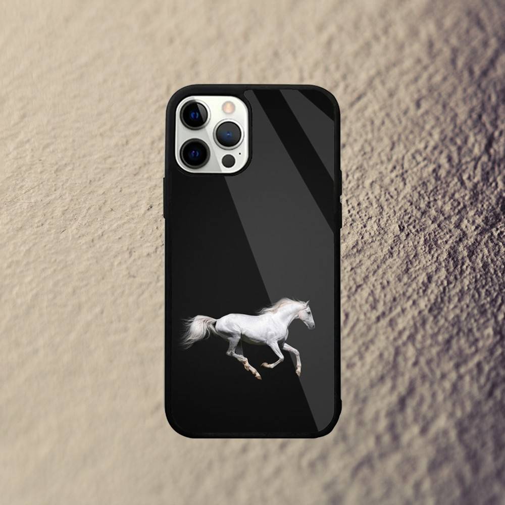 Domineering Cool Horse Phone Case For iPhone 16,15,14,13,12,11,Plus,Pro,Max Mini Magsafe Magnetic Wireless Charging