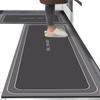 Retro Pattern Diatom Mud Floor Mat, Special Oil-Proof Water-Absorbing Quick-Drying And Easy-Cleaning Floor Mat For Kitchen