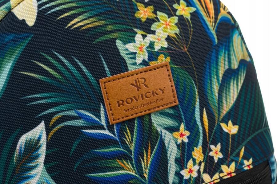 Gemusterter, urbaner Damenrucksack - Rovicky