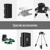 12-Line Green Light Level with Floor/Wall Mount, Carrying Case, Stand, Base, Battery & Infrared Accessories
