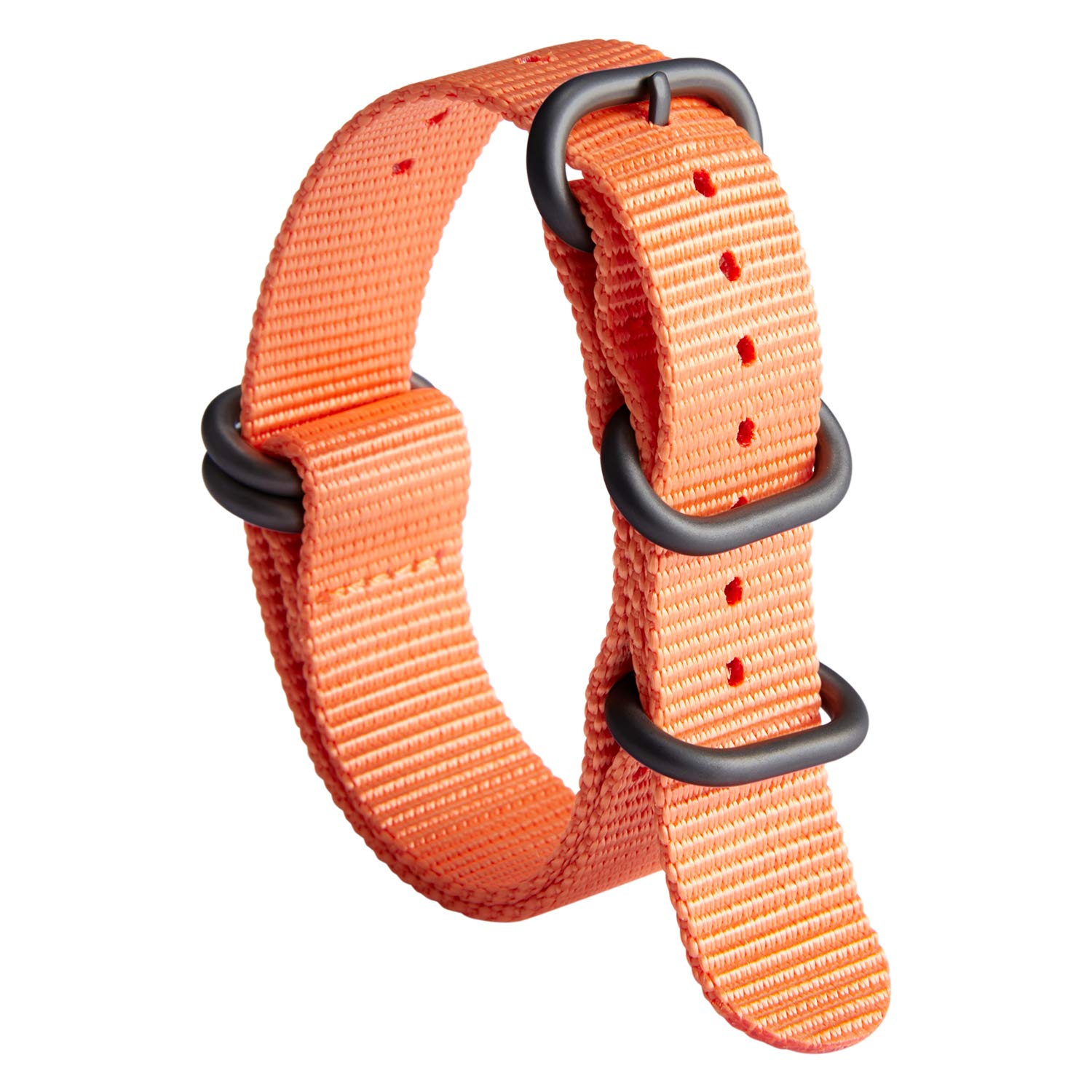 

Ремешок для часов BINLUN, Толстый ремешок G10 из тонкого нейлона для замены часов, Многоцветный ремешок для часов для 18 mm