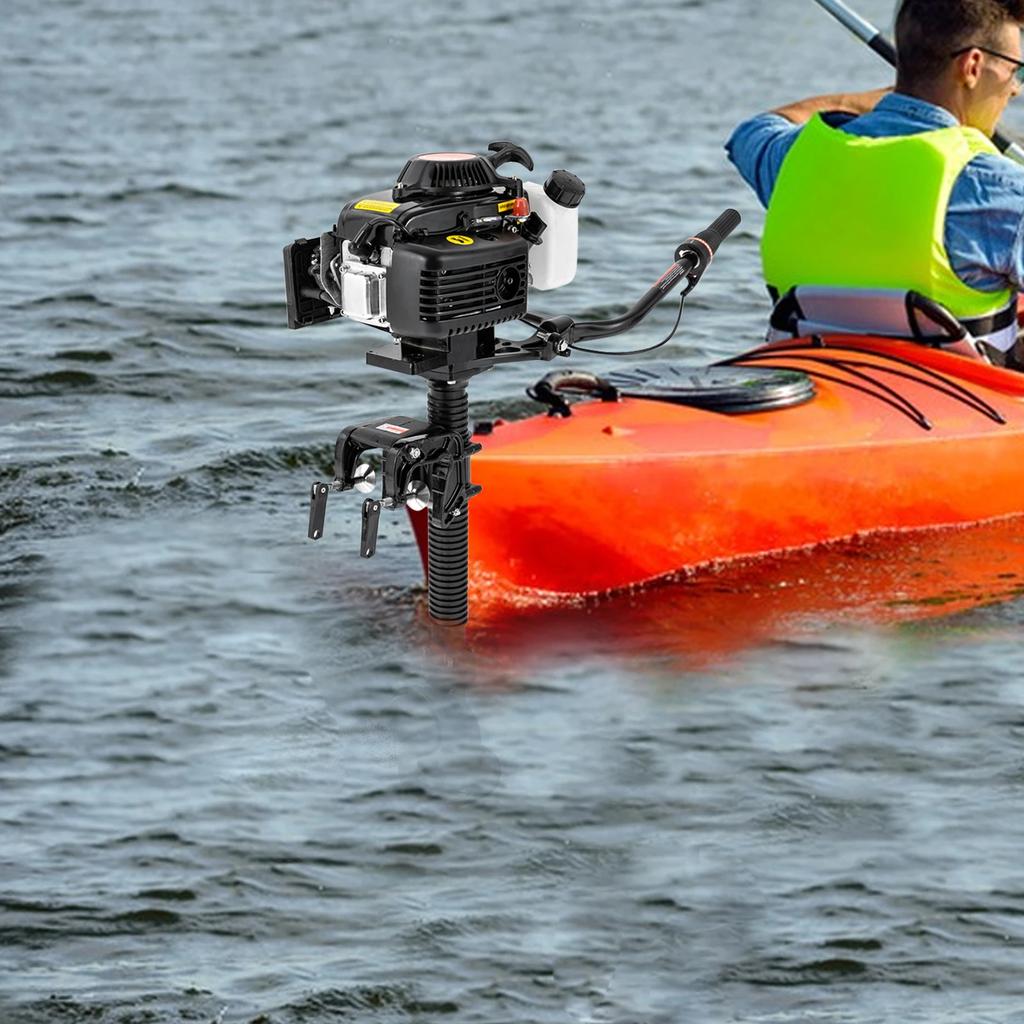 55CCM 4-stroke Gasoline Engine,for Inflatable Boats and Fishing Boats,outboard Motor with Cooling System and CDI Ignition System
