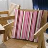 Fashion Stripes Design Art Pink Color Personalized Pillow Dust Cover Bedroom Kids Party Decoration Pillowcase Birthday Gift