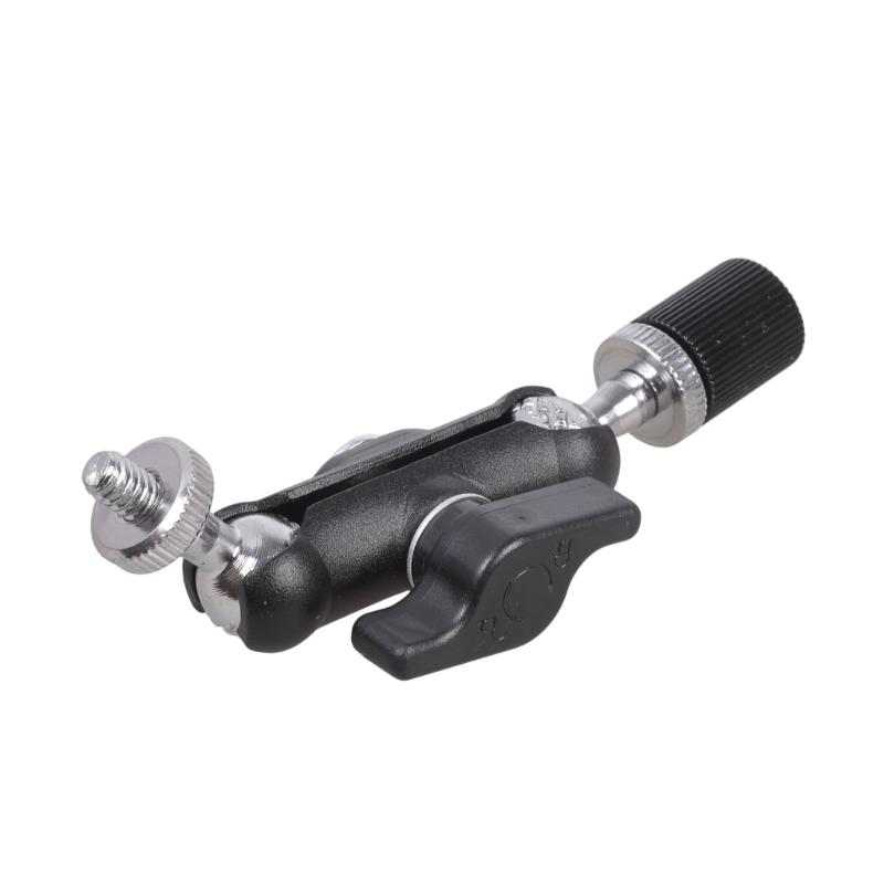 Adjustable Angle 1/4Inch Female To Male Screw Adapter For Tripods Cameras Camping Lights Bracket