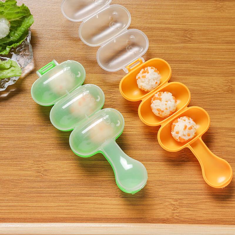 

Triple DIY Sushi Rice Ball Shaker Mold