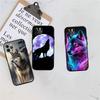 LO7 Animal Wolf Soft Shell Phone Case for Redmi Note 10 11 12 Pro Max 10S 10C 10T 11A 11S 12S 12C