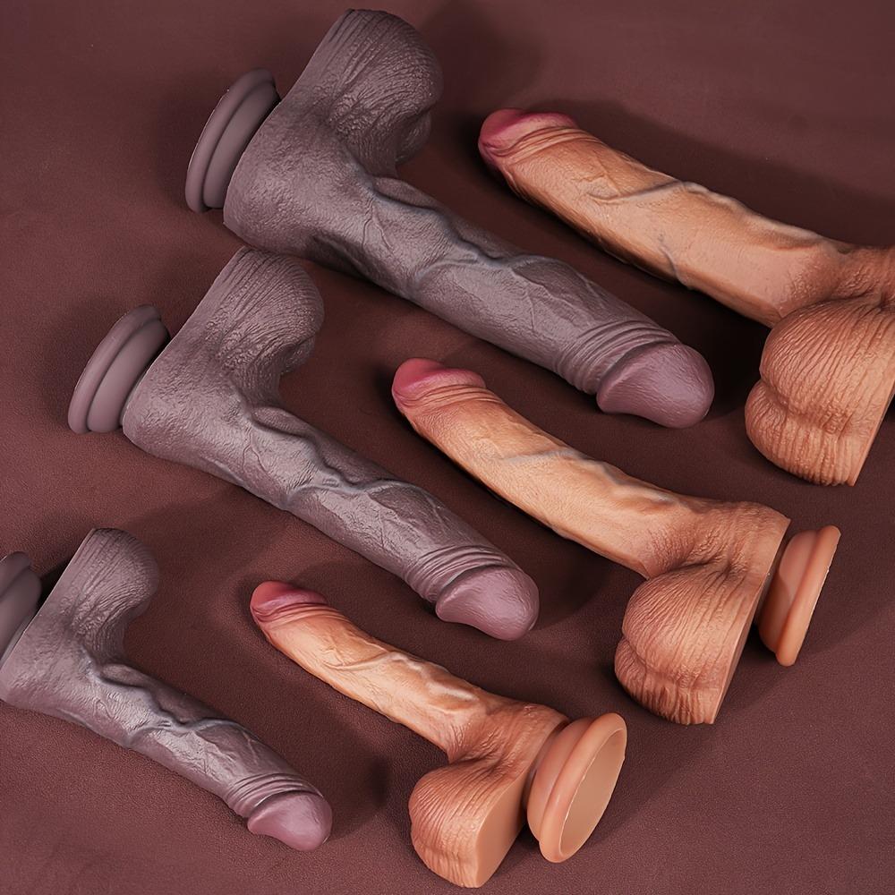 Silikonové dildo pro muže, masturbátor, realistická sexuální hračka pro dospělé, anální špunt, vibrační bod G, 12 palců – zvýší vaše potěšení a sebevědomí