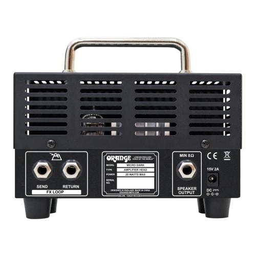 ORANGE Micro Dark 20 Valve Hybrid Guitar Amp Head, Black