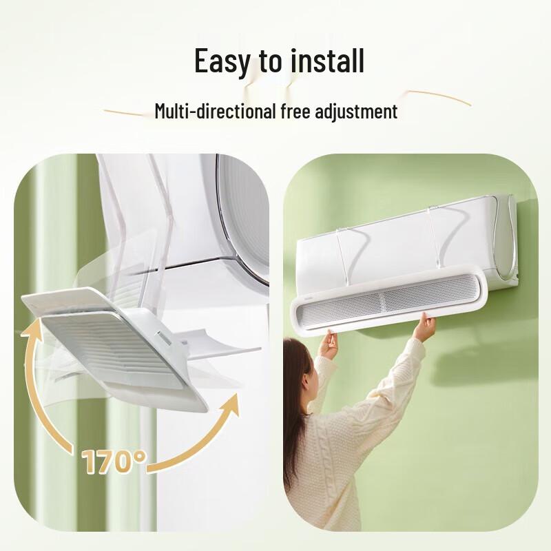 ecoco Anti-Direct-Blow Air Conditioner Deflector