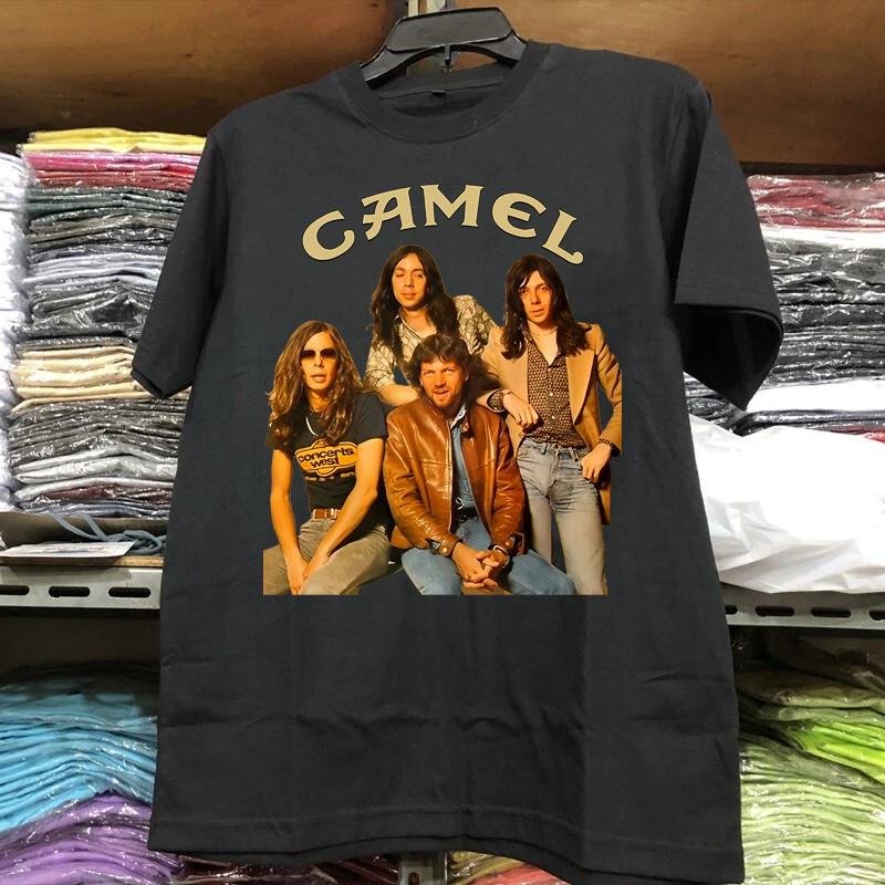 NEW Camel Band Member short sleeve black Men S-235XL Tee XXL