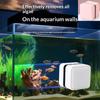 Mini Square Magnetic Brush Aquarium Glass Cleaner Scratch-Resistant Glass Cleaner Magnetic Brush For Small Aquarium Fish Tank
