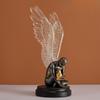 Art Transparent Wings Figures Living Room Study Home Use Decoration Resin Fine Craft Angel Ornaments Durable Durable