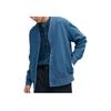 UNIQLO Solid Color V-Neck Long Sleeve Single-Breasted Cardigan Sweater Men sweater Light-Blue 458450-64