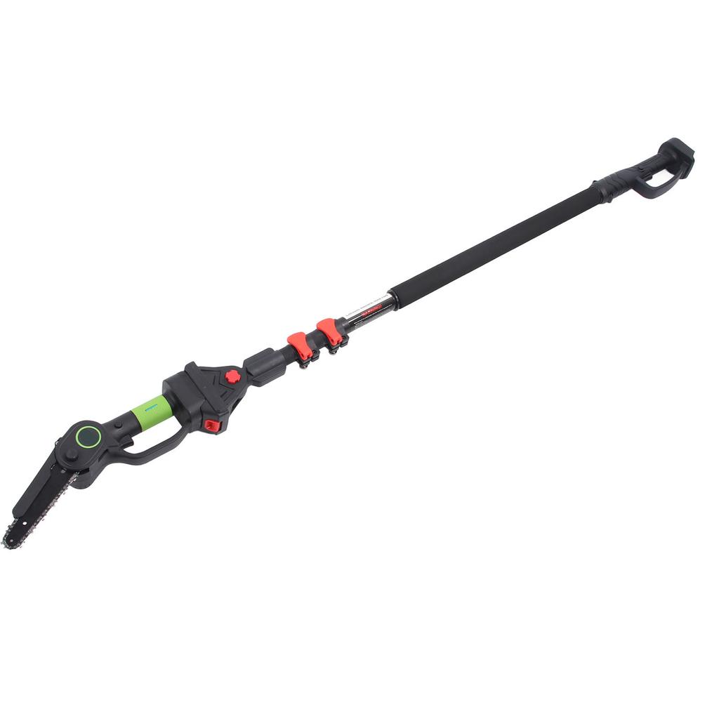 6 Inch Electric Chainsaw with 1.3?2.5m Extendable Pole Cordless Pruning Saw for Branch Trimming AC10