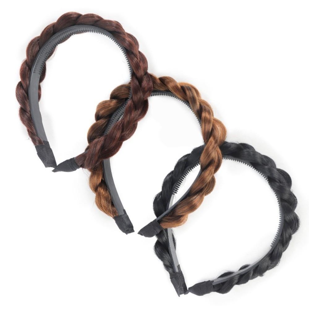 Synthetic Women Hoop Fashion Elastic Non-slip Hair Bands  For Women And Girl