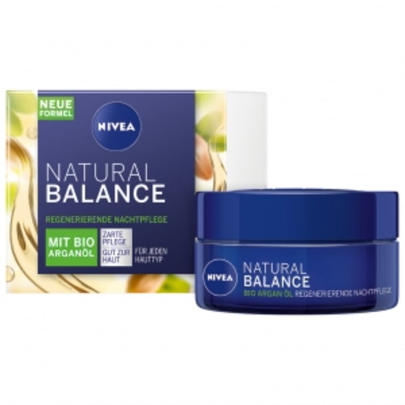 

German Nivea Natural Balance Regenerating Night Nourishing Cream 50 ml