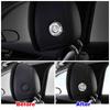For Mercedes Benz C Class W205 2015-2018 Head Pillow Adjust Switch Button Modify Artificial Crystal Diamond Decal Trim