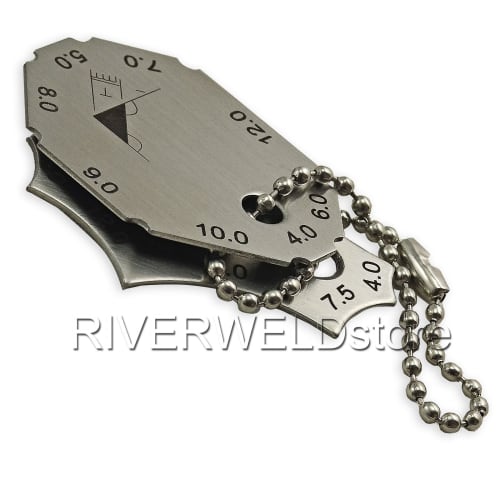 RIVERWELD Welding Gauge Two-Piece Gauge