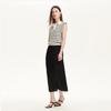2025 Summer Lightweight Solid Wrap Midi Skirt