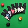 1PC Professional High-Elasticity Billiards Gloves For Left Hand Anti-Slip Breathable Three-Finger Snooker Gloves Billiards Accessories
