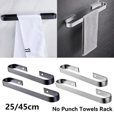 Kullanışlı Askı Tutucu Terlik Braketi Tuvalet Elbise Tutucu Havlu Askısı Banyo Bar Depolama Rafı